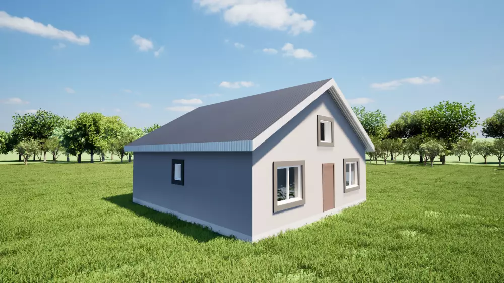 Дом 82 кв.м одноэтажный