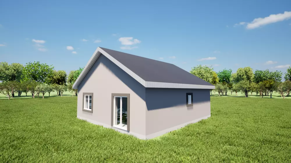 Дом 82 кв.м одноэтажный